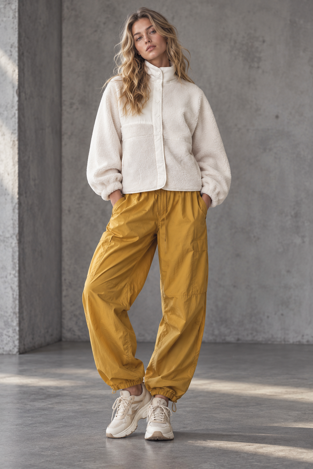 The Eloise Cloud Sherpa Jacket