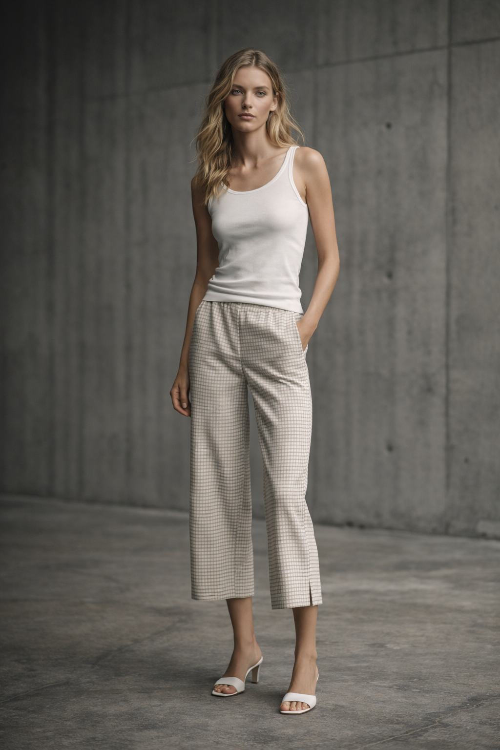 The Bali Sucker Capri Pants